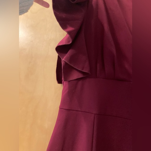 Pretty ruffle dress.  Size XL. Only worn to try on. - Picture 4 of 6